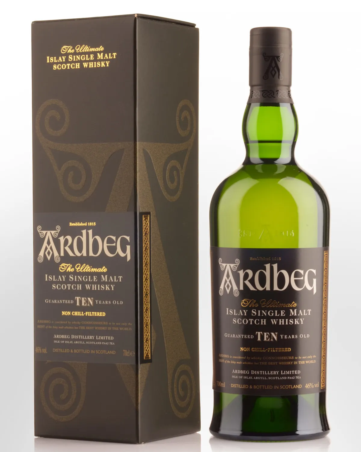 Ardbeg 10 лет оригинальный односолодовый виски дистиллированный из ячменной пшеницы оптом/бутылка/коробка упаковка доступна по оптовой цене