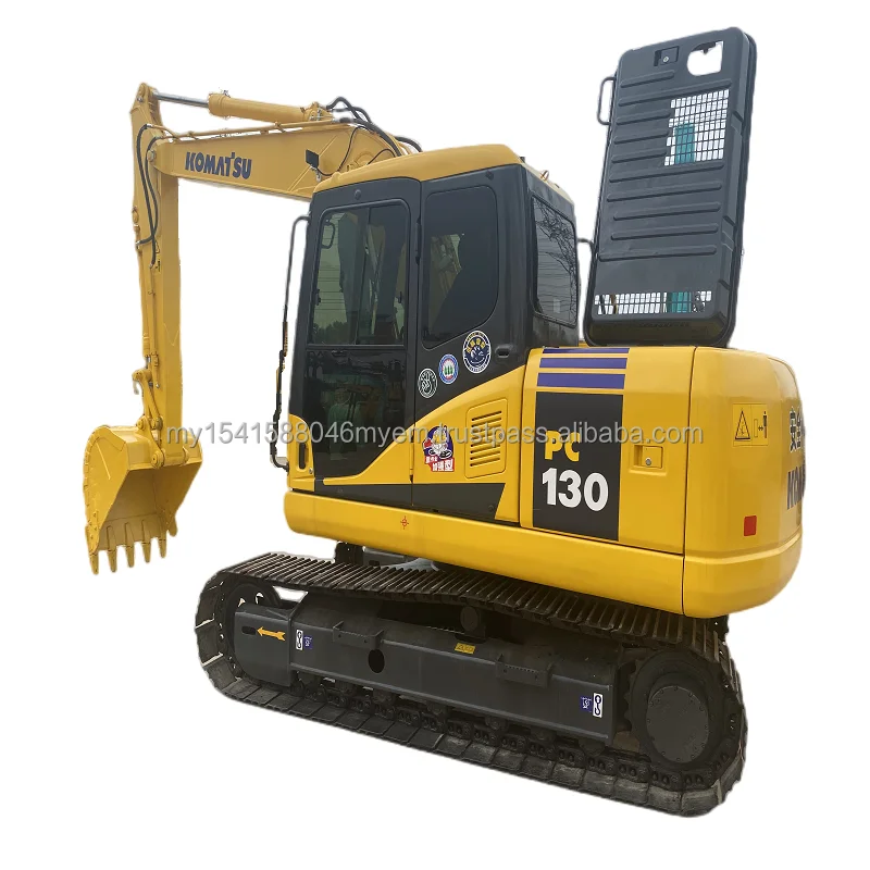 Used excavators Japan original Komatsu PC130-7 Crawler Excavator For Sale construction equipment earth-moving machines pc130