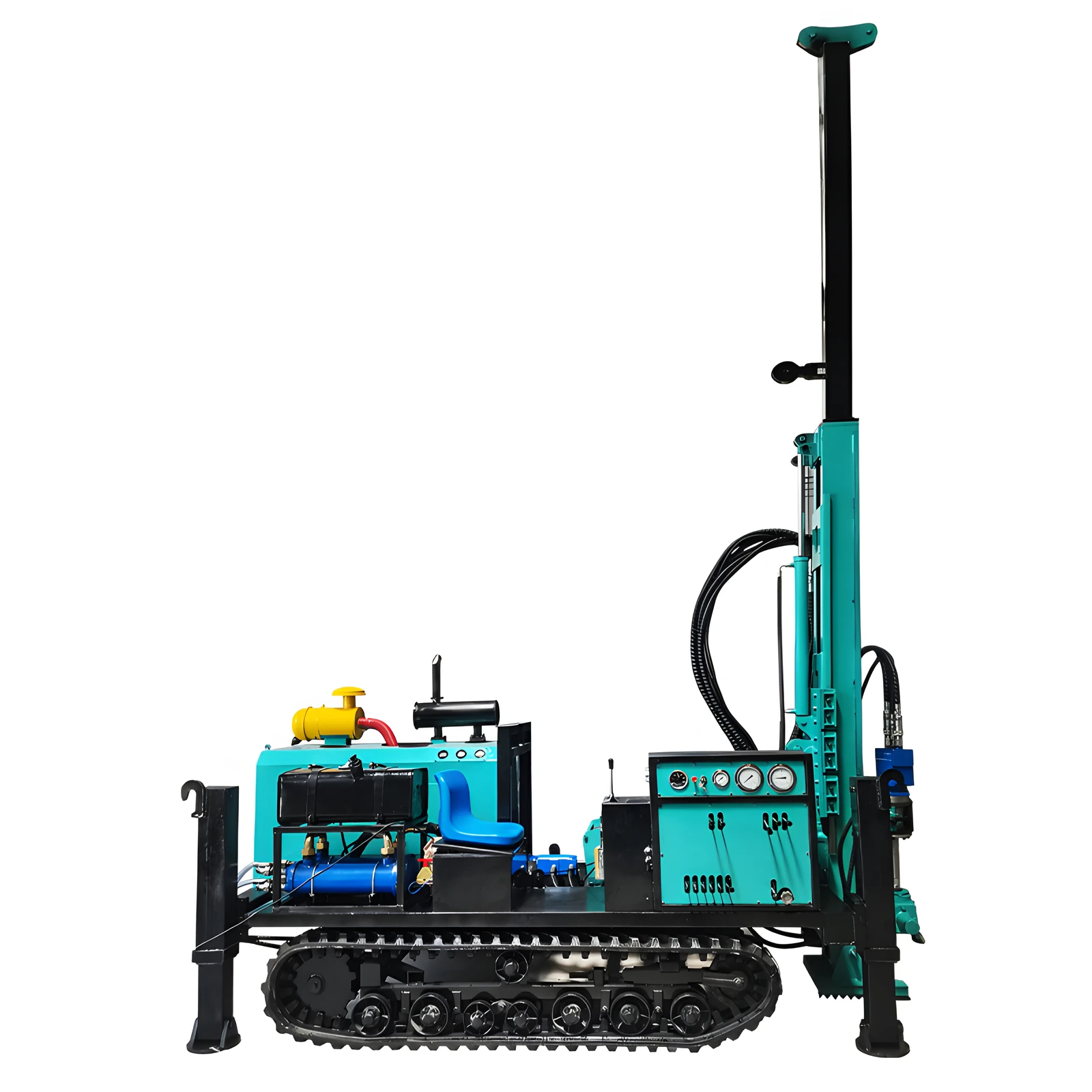 2024  Pneumatic DTH Crawler Drilling Rig With Various Bits And Rod Mine drilling rig