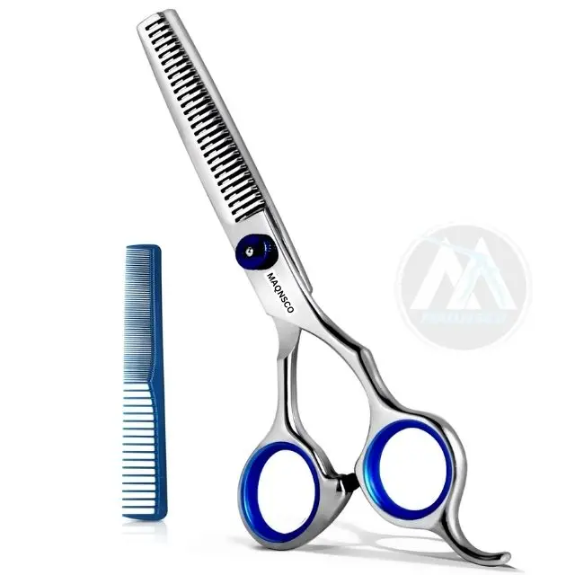Stainless Steel Hair Cutting Scissors Thinning Shears Professional Salon Barber Haircut Scissors Family Use for Man Woman
