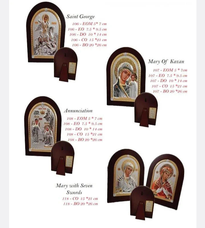 holy land silver plated icon /Jesus Christ