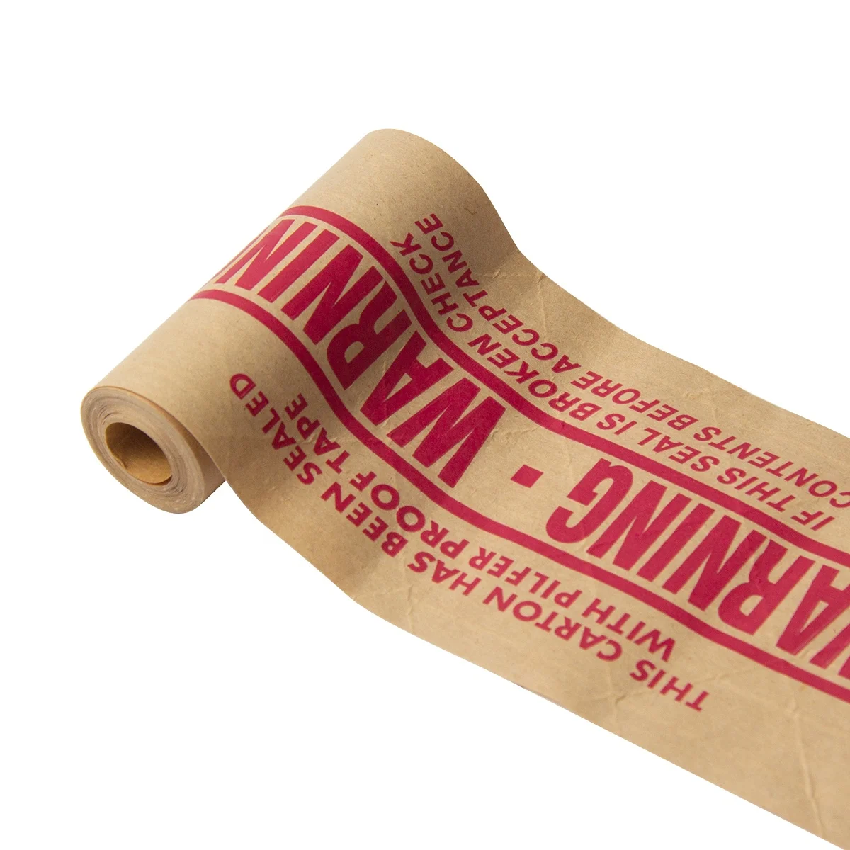 Water Activated Wet Print Kraft Paper Tape Low Noise Packing Tape Packaging Tape