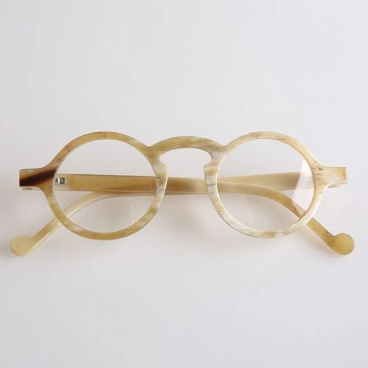 Specialised HandMade Horn Spectacle Frames for Reading Glasses made from real buffalo horn idea for spectacle makers