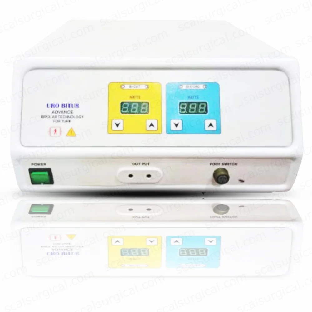 Bipolar cautery machine for saline TURP procedures Electrosurgical unit