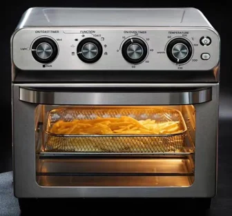 2023 New Design Home Appliance 15L Led Display Screen Digital Air Fryer Electric Deep Fryers steam oven toaster