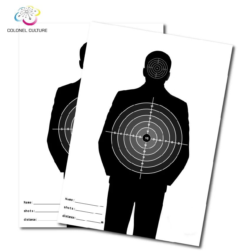 Specialized Target Paper Suppliers Blank Paper Shooting Targets Cardboard Target