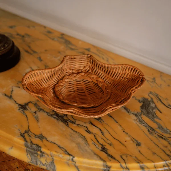 Best Choice Rattan Dish OEM with Dishes Plates for Table Decoration Good Price Wholesale Handmade From Vietnam