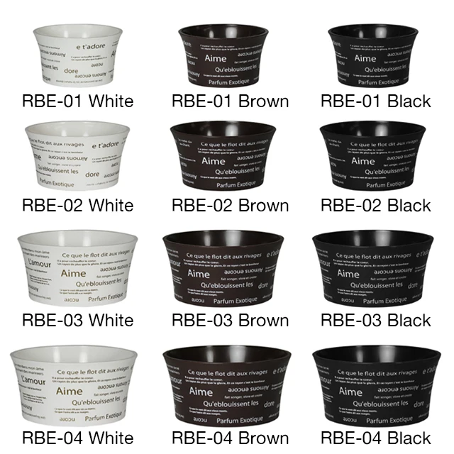 Hot Sale Wholesale Indoor Outdoor Round Plastic Plant Flower Pot Small Round PP Plastic Flower Pots