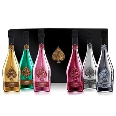 Лидер продаж со скидкой Armand de Brignac Brut Gold 750 мл Ace Of Spades сверкающее вино