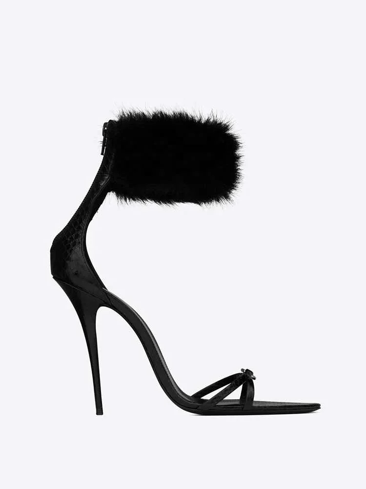 Open Toe Bling Sexy Strap Lace-up Ladies Spike Heels Sexy Lady Shoes Sandals Women High Heels