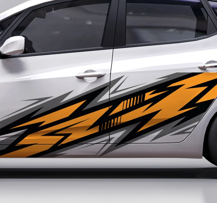 Highly custom water-proof car accessory/sticker/decal for car decoration
