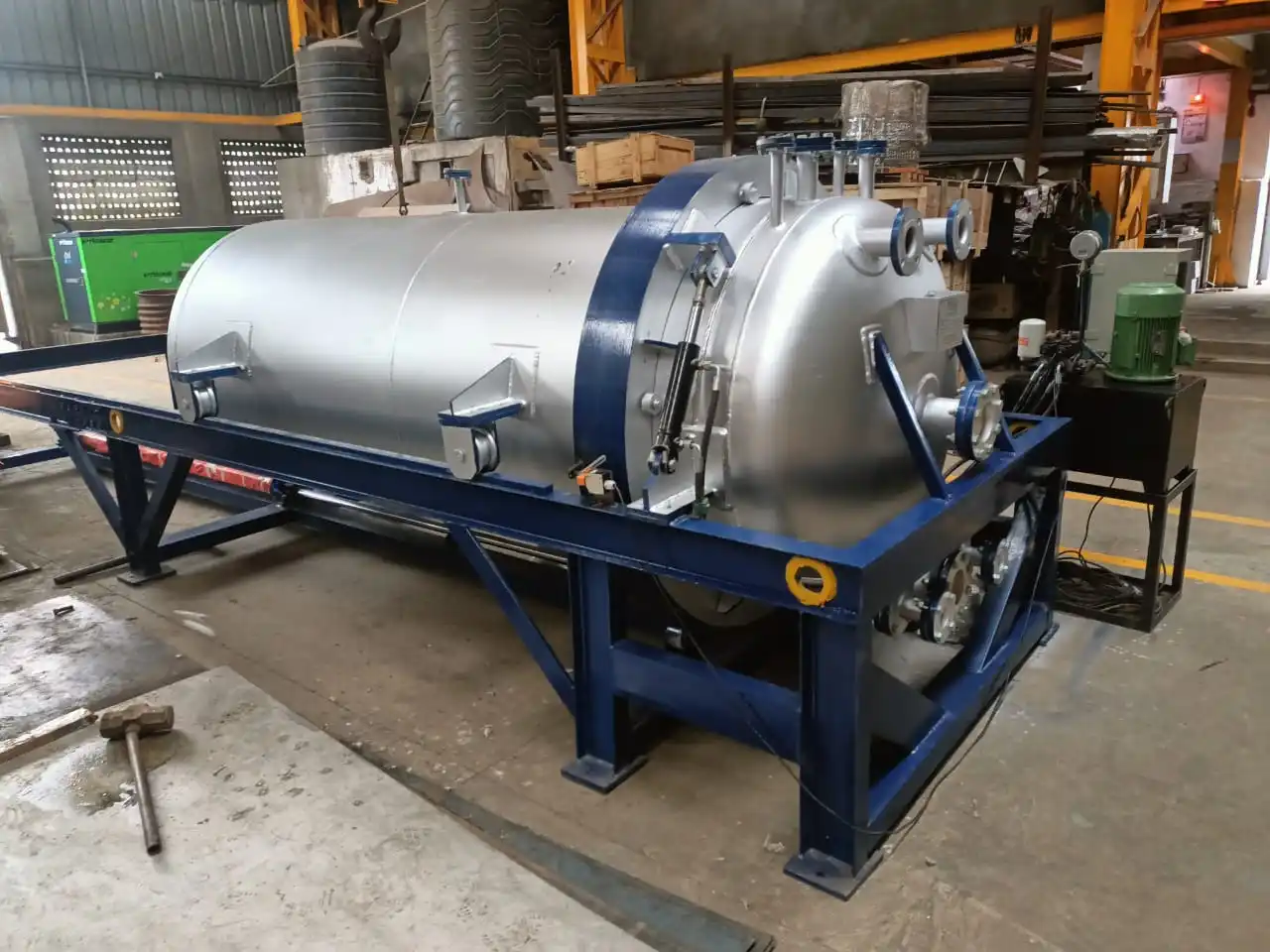 Newly Arrival Horizontal Pressure Leaf Filter For Oil Manufacturing Uses Plant By Indian Manufacturer & Suppliers