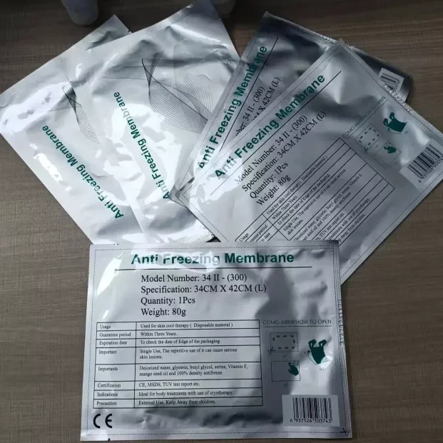 Потеря веса тела для похудения крио колодки антифриз мембраны кожи антиобледенительная Мембрана для замораживания жира, машина