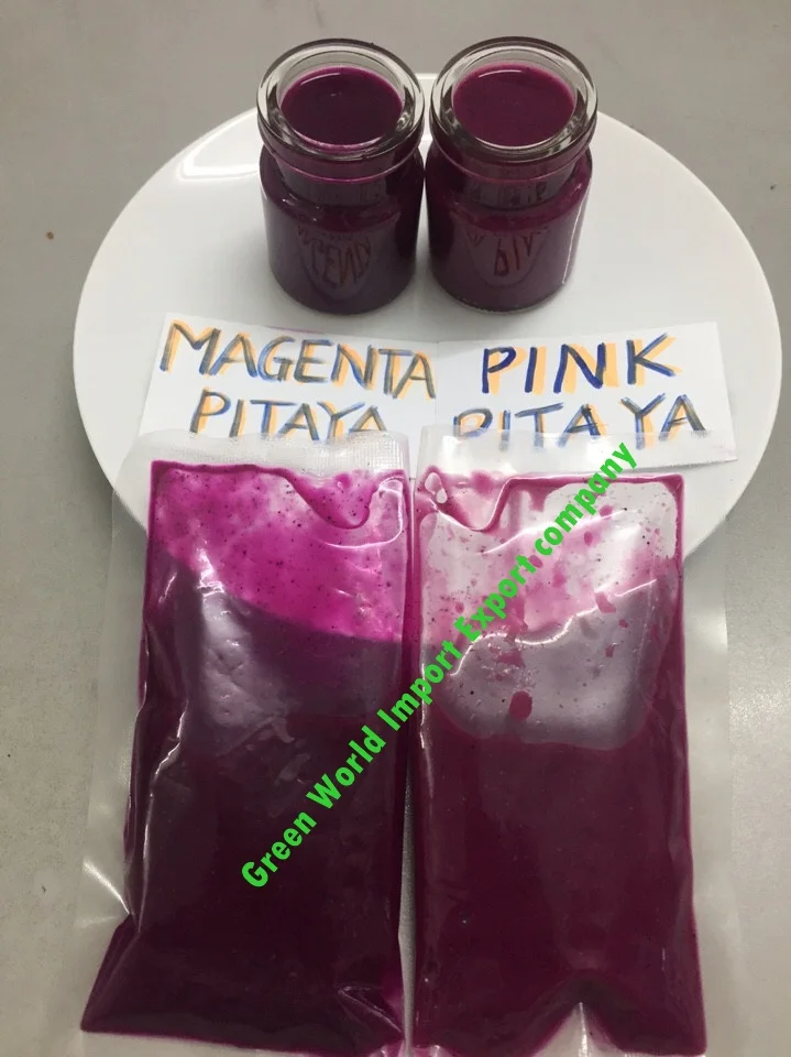 Замороженный дракон фрукты пюре-от TOP 1 Свежие фрукты-предложение от вьетнамского производителя-горячая сделка!