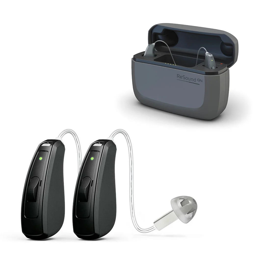 New Designed Latest LiNX Quattro 561 Hearing Aids DWRC RIE Rechargeable Hearing Aids Good Price New Chip Platform