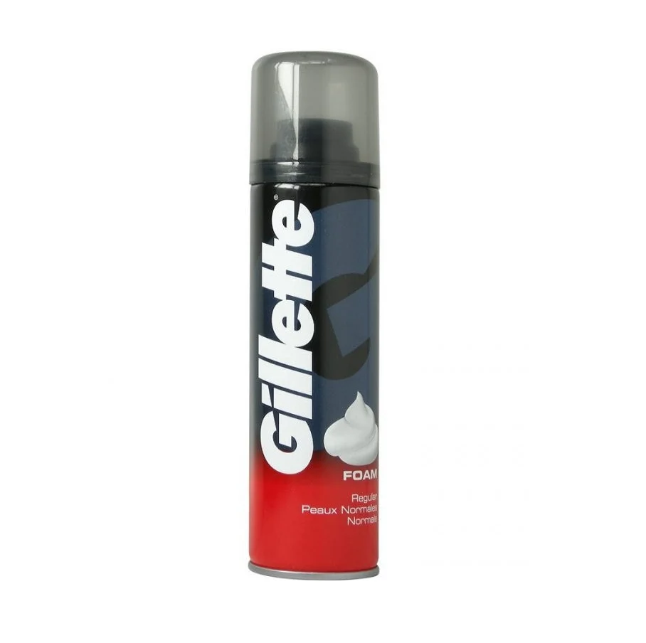 Gillette Regular Normal Shaving Foam 200ml | Classic Smoothness