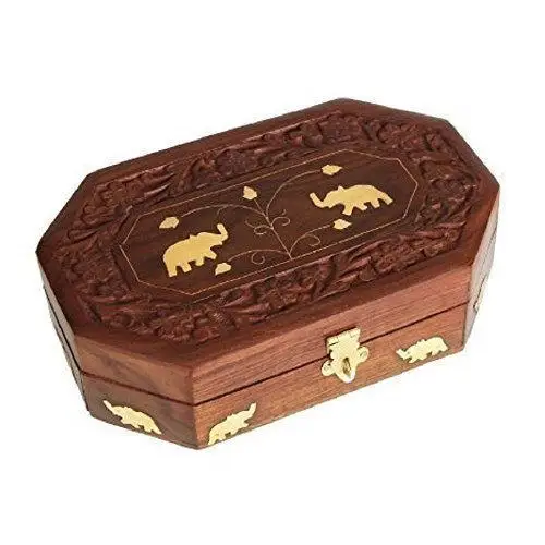 2025 Designer Handmade Wood Jewellery Packing Box Jewellery Box New Design Handmade Wooden Jewellery Box
