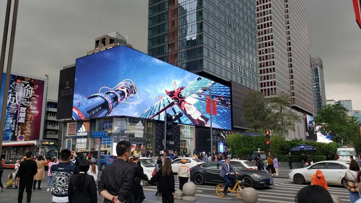 outdoor electronics digital led billboard / street advertising SMD3535 P8 led display outdoor