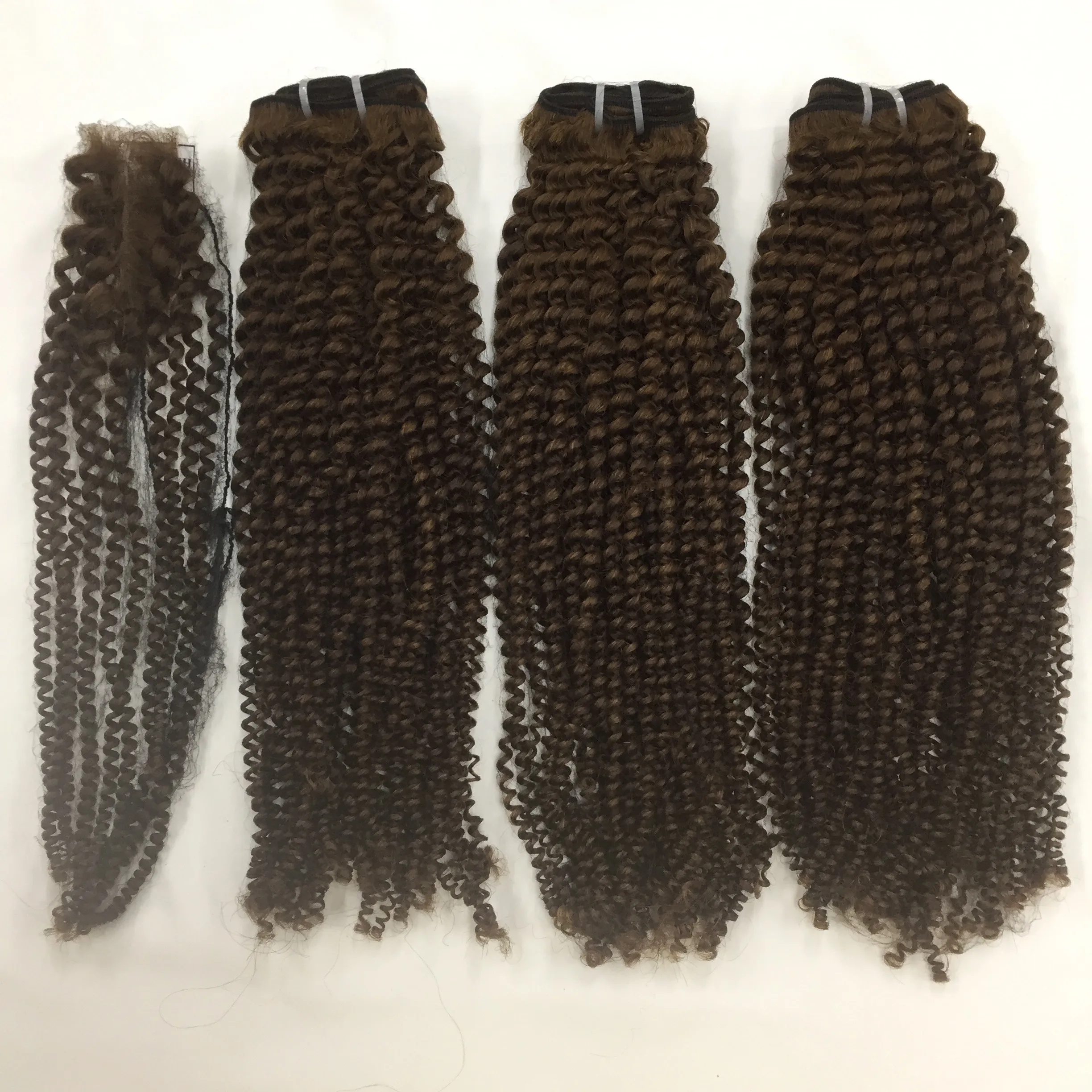 Beautiful Weft high quality Italian Curl hair extensions Loose Deep wave hair made in Vietnam wholesale