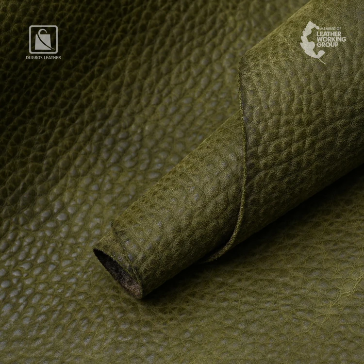 High Premium and Classic Look Smooth and Natural Full Grain Sustainable Vegetable Tanned Genuine Leather from India