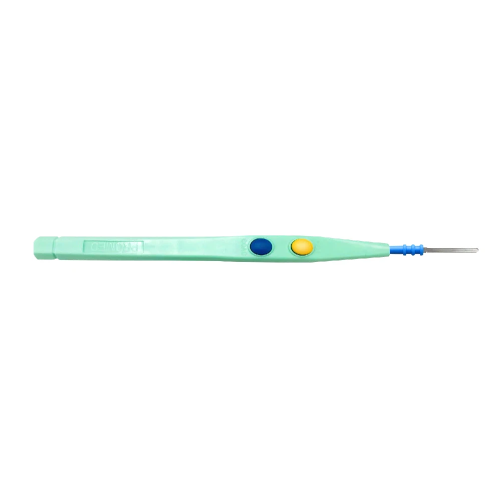 Medical Instrument Disposable Electrosurgical Diathermy Pencil with Blade Electrode