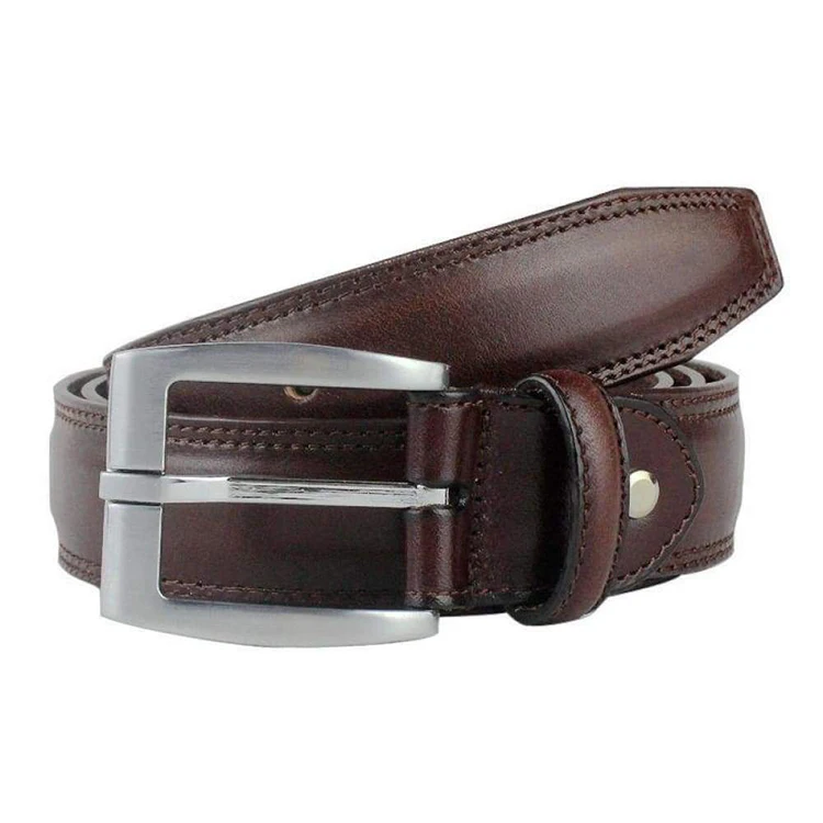 Hot Selling Men Accessories Real Cowhide Leather Belt for Formal & Informal 3.5cm Width, 120cm Length with 100% Customization