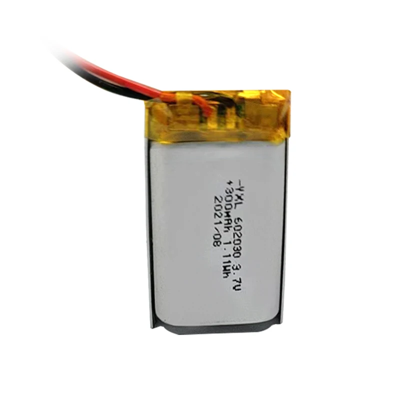 factory supply Lipo battery  rechargeable USB 3.7V 300mah  polymer lithium battery YXL602030