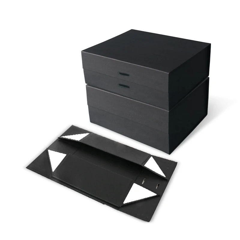 Hot Sale Ready To Ship 50pcs MOQ Rigid Gift Boxes Small No Printing Paper Box For Clothes