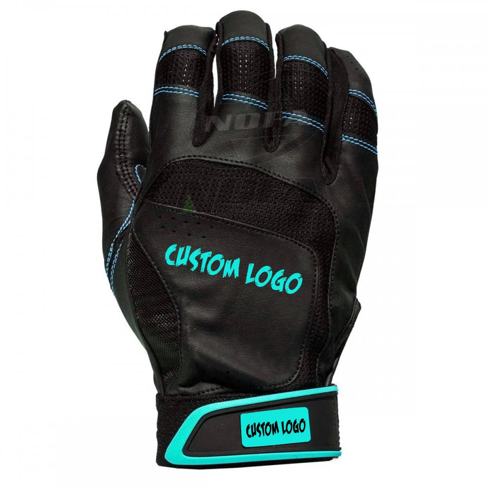 high quality baseball gloves 100% Pure Leather Custom High Quality Customized Leather Baseball Softball Batting Gloves