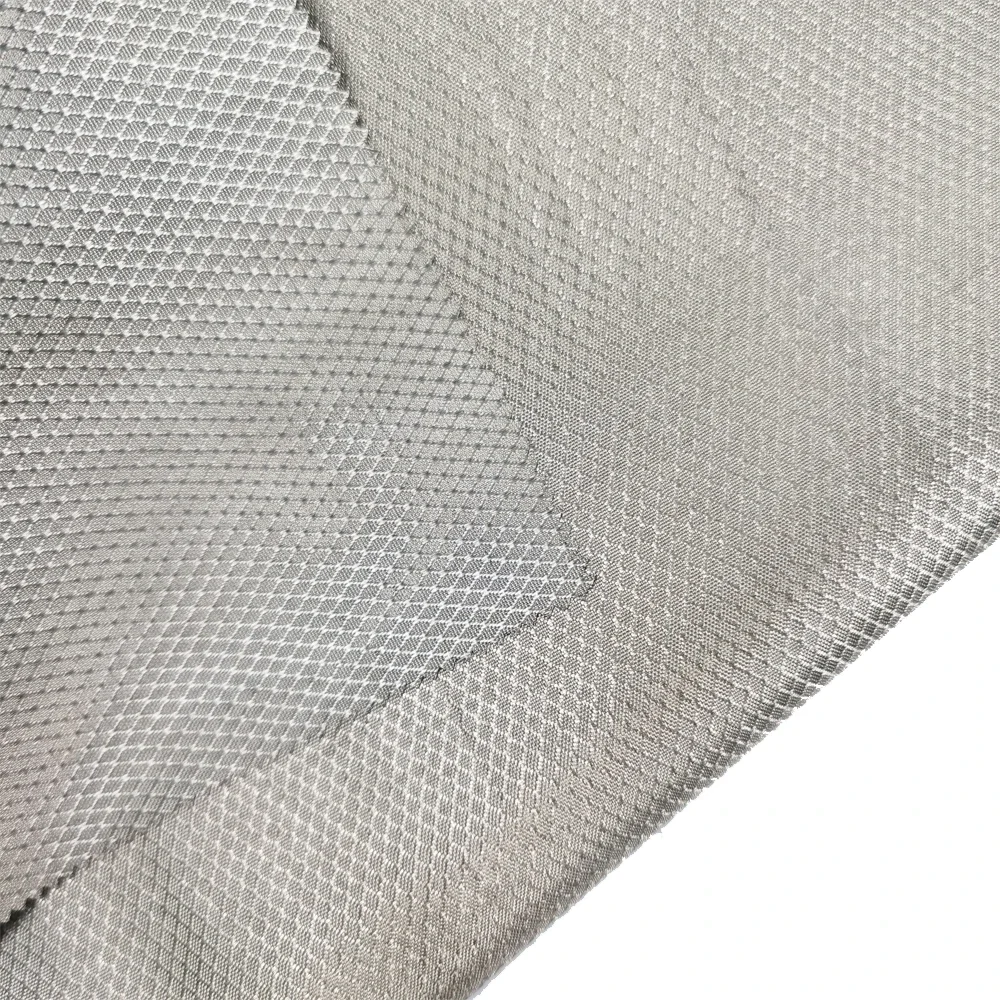 Fabric silver conductive fiber RFID blocking fabric anti radiation protection fabric for cloth sportswear garment cushion