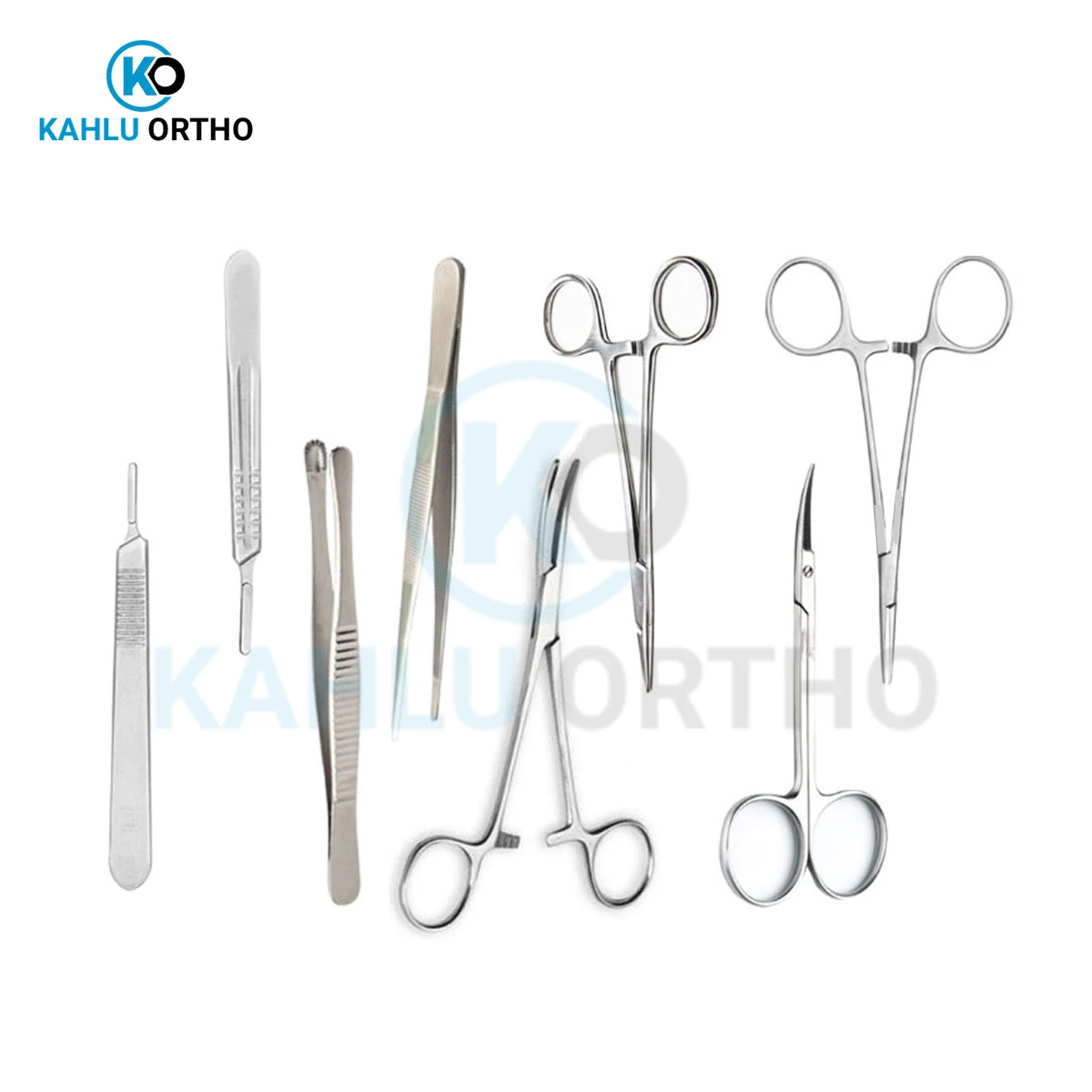 Major General Surgery Durable Lightweight The Basis of Surgical Instruments Set By KAHLU ORTHOPEDIC