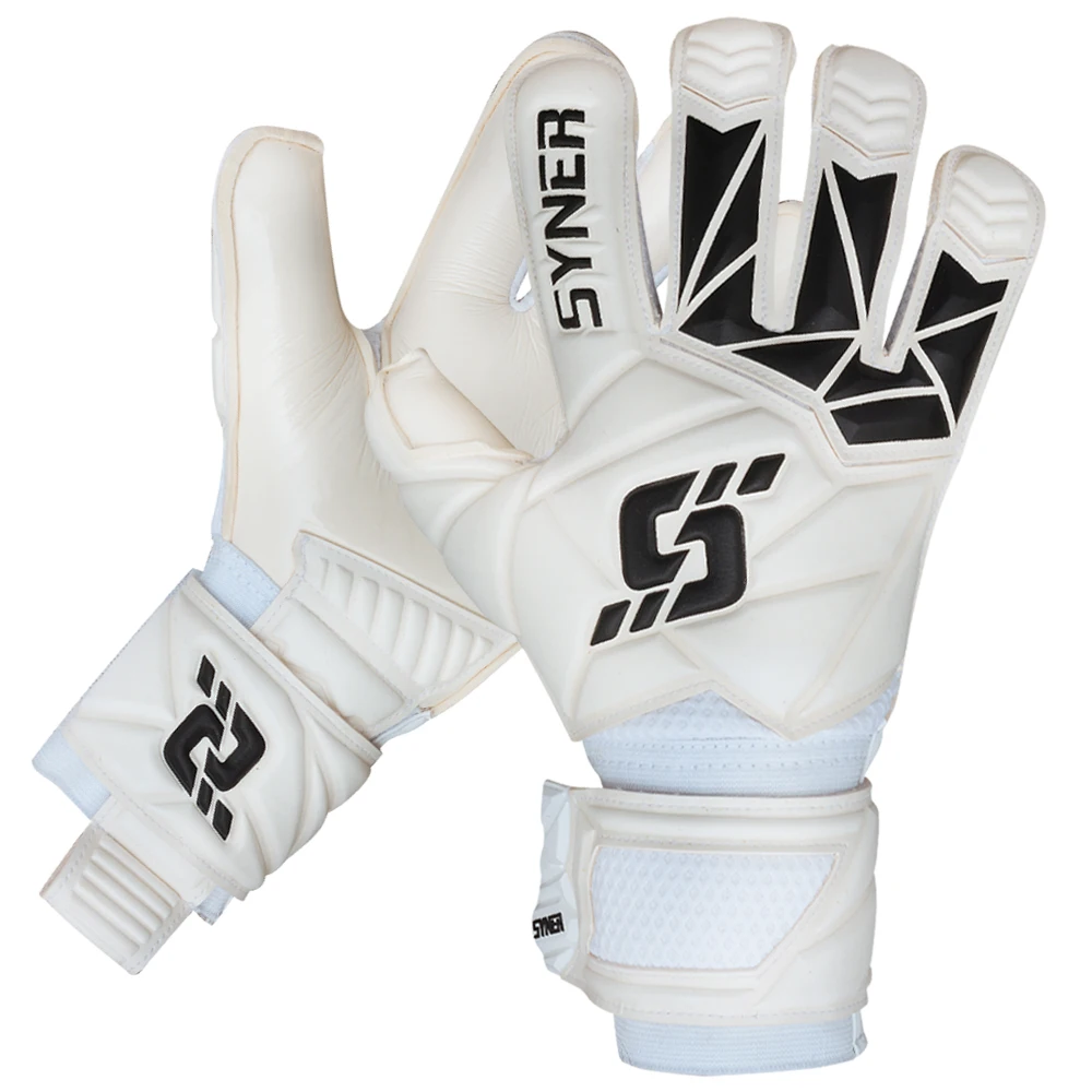 2024 Professional Soccer Goalkeeper Gloves German Latex 4mm Contact Unbeatable Grip Durability Comfort Finger Guard New Football