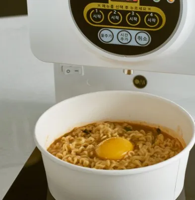 Easy Cook Ramen Cooker Automatic Ramen Boiling Machine Convenience Store Hangang Instant Vending Machine Bbogeul Self-port