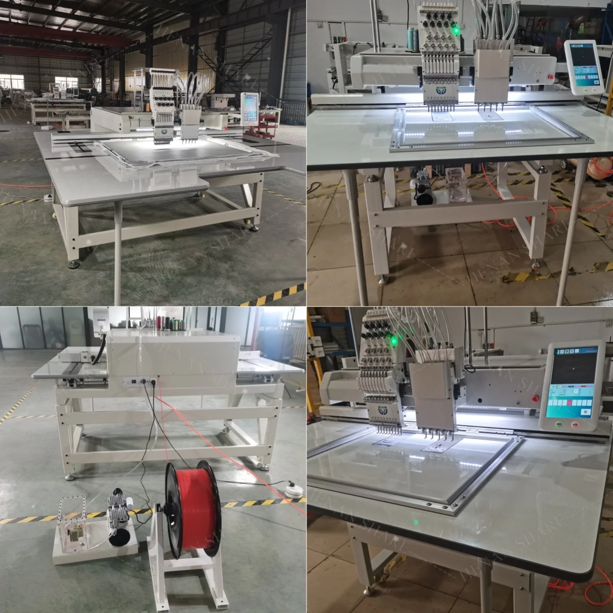 leather punching and computerized embroidery machines leather production machinery machine