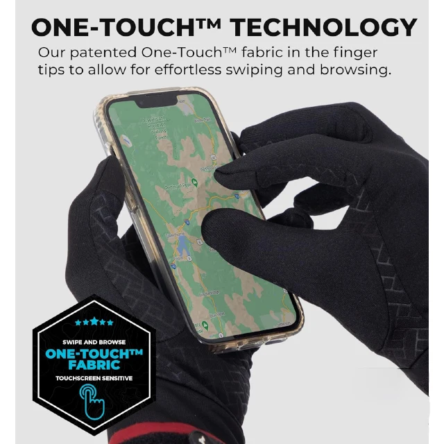 Full Finger Silicone Running Gloves Breathable Silicone Palme Full Finger Hand Outdoor Winter Running Gloves