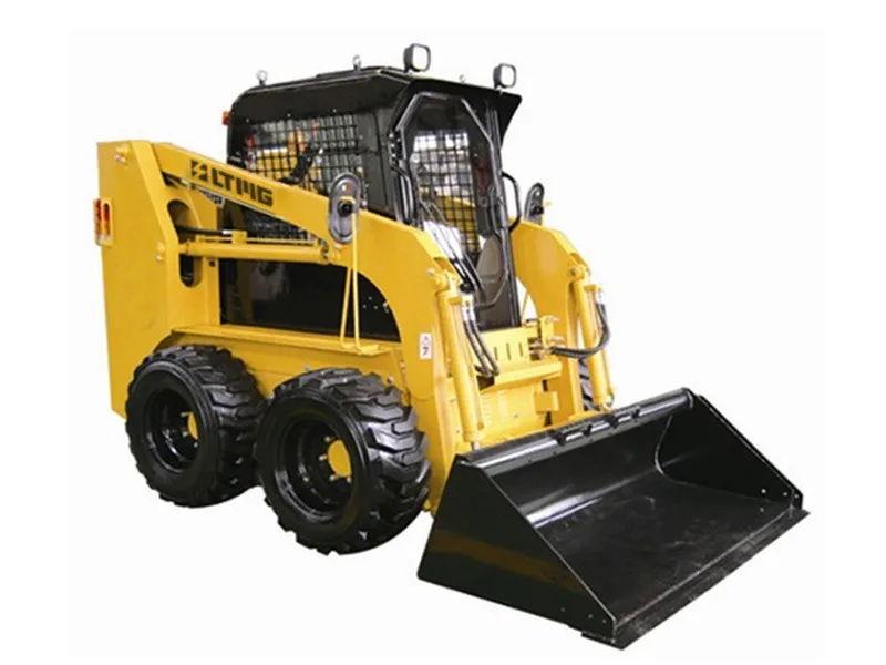 4x4 Wheel Drive/Track Front Tracked Mini Skid Steer Loader CAT246D Bucket/Hammer Breaker now on sale