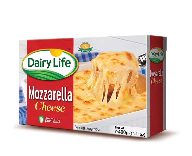 Mozzarella Shredded 200gm 48Pcs Dairy Life In Red Pack 48pcs Dairy Life Bulk For Pizza Organic Halal Cream Mozzarella Cheese