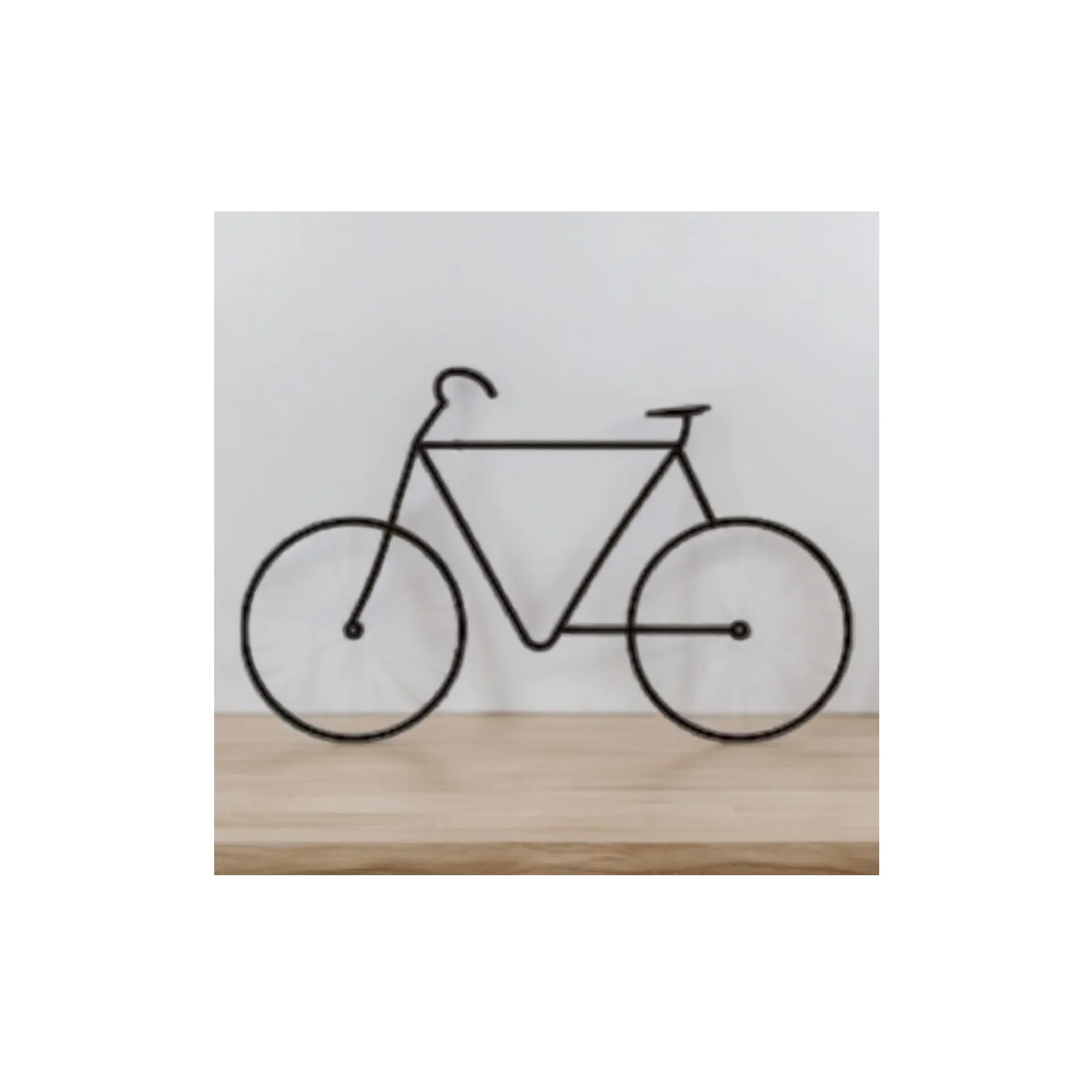 Customized Matte Finished Abstract Wall Designing Bicycle Frame Wall Arts for Office and Home Decorations