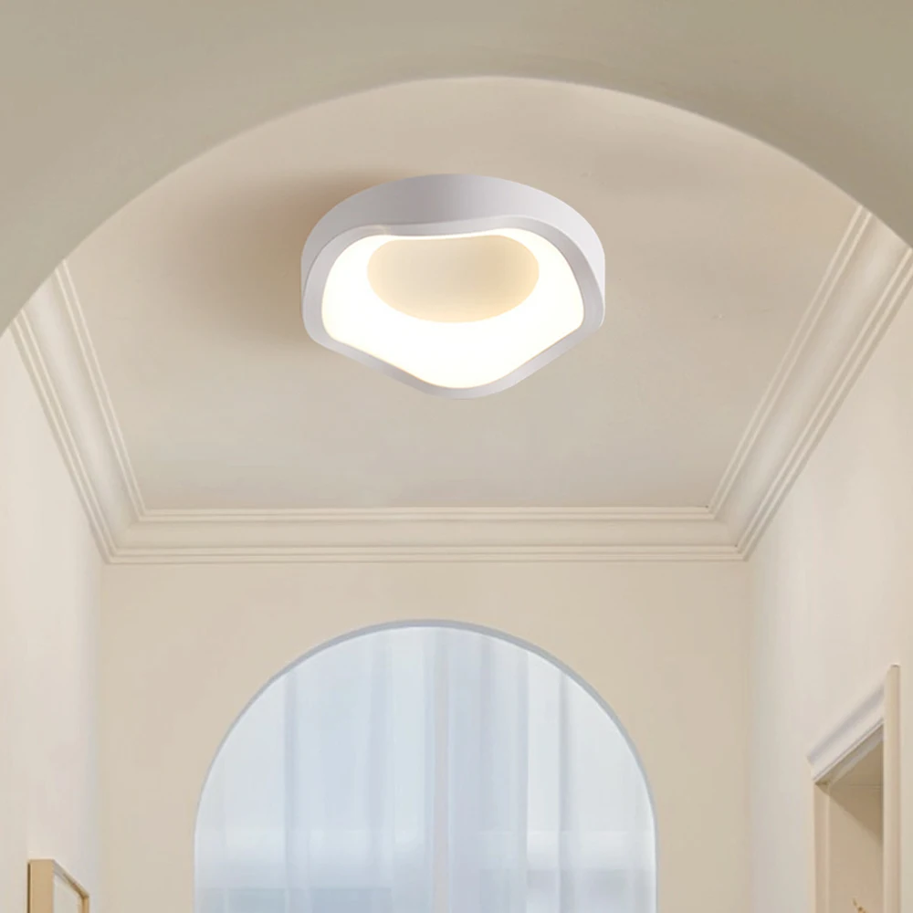 Acrylic simple nordic minimalist cloakroom entry ceiling lamp decorative living room ceiling led light modern led ceiling lights