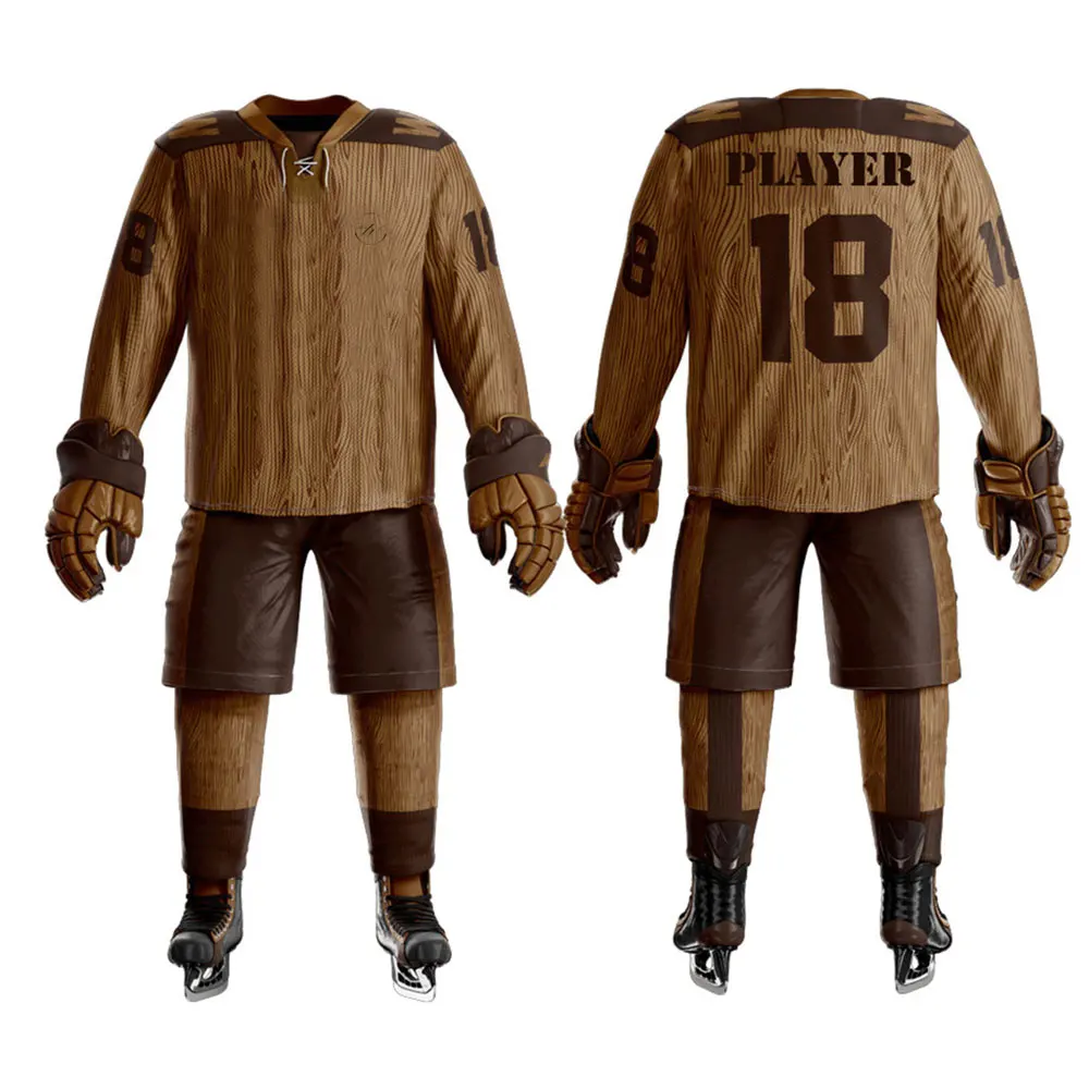 New Arrival Customizable Ice Hockey Jersey Uniform in Different Colors for Adults for OEM Team Name