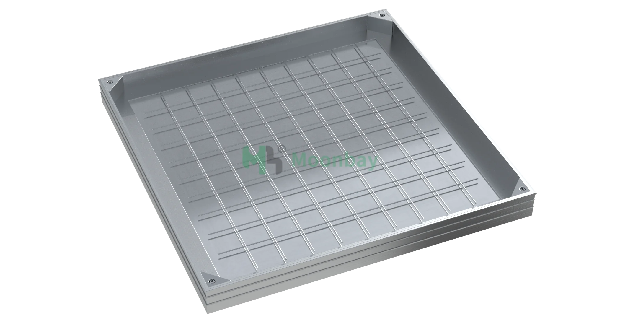 Anti-odor waterproof recessed watertight magnetic manhole cover aluminum lifting keys lifter