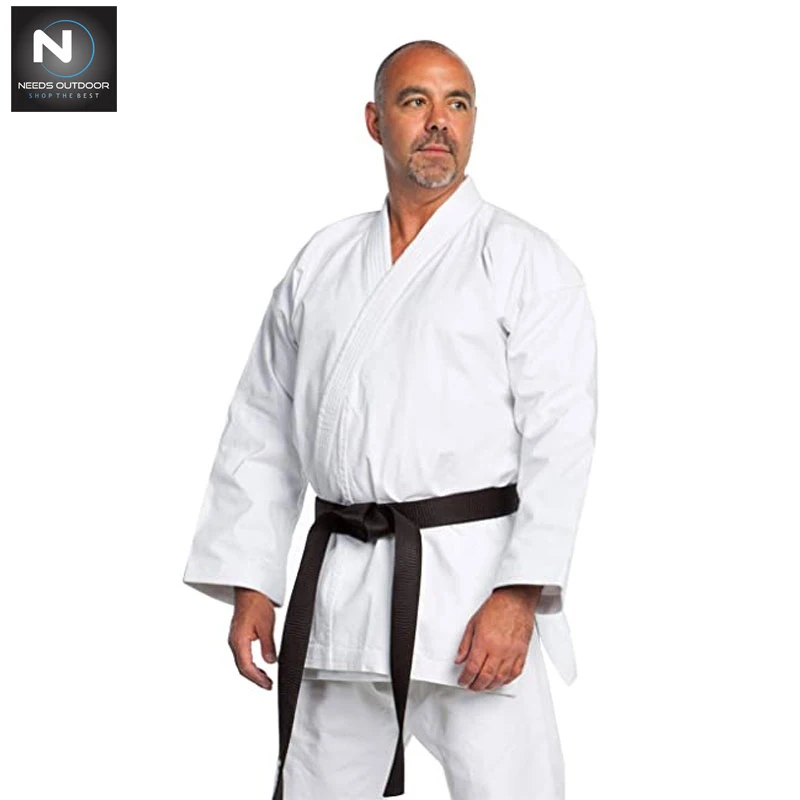 High Quality Bjj Gi Contrasting Color Stitching Bjj Gi Uniform in New Design With Custom Logo Bjj Gi Uniform By NEEDS OUTDOOR