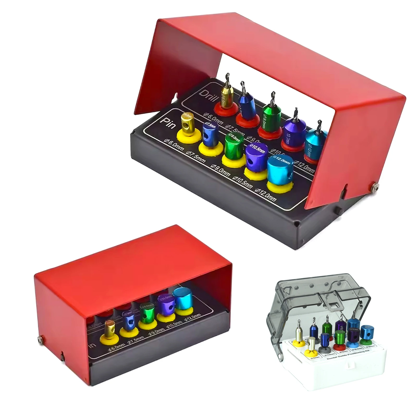 Набор хирургических направляющих для зубных имплантатов