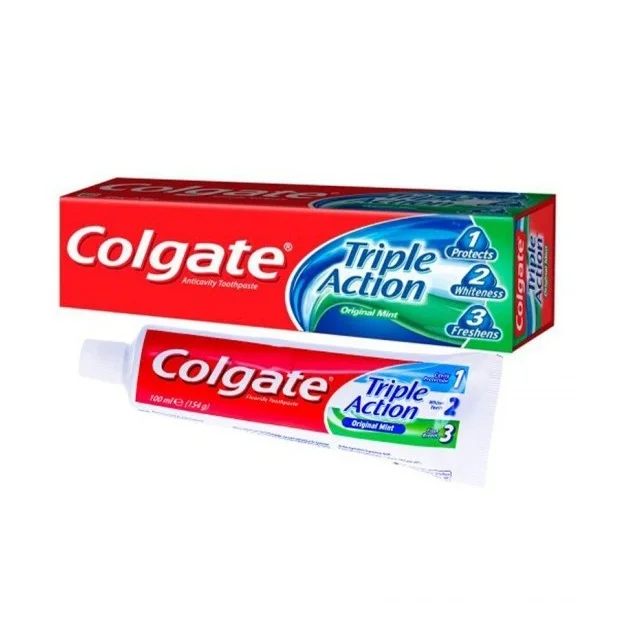 Заводская Лучшая цена травяная/зубная паста COLGATE тройного действия с быстрой