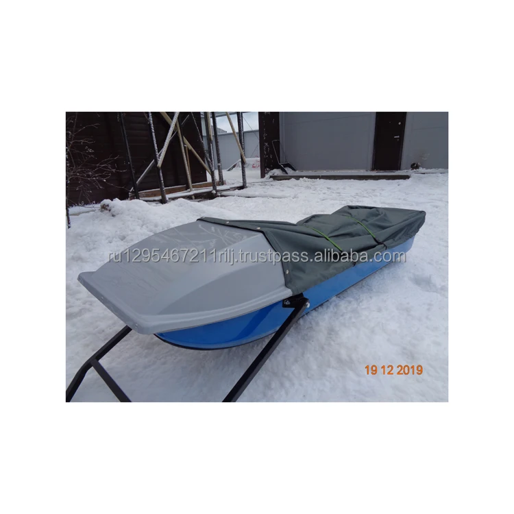 For sale Snow-mobile trailer cargo is made of fiberglass based on polyester resin factory price best selling