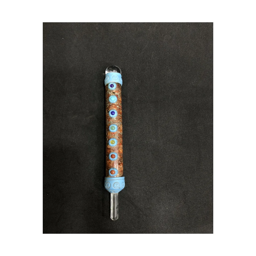 Shungite EMF Shield Wand Neutralize Electromagnetic Frequencies for Well-Being Crystal Healing Wands