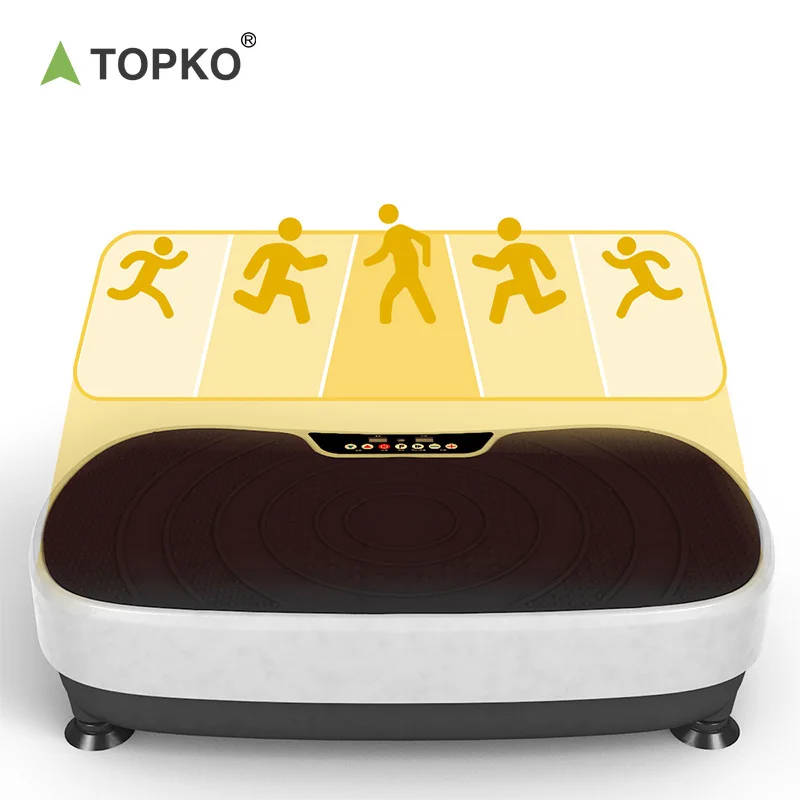 TOPKO High Quality Vibration Plate for Home Gym Use Exercise Machine Fitness Equipment Sport Vibration Plate