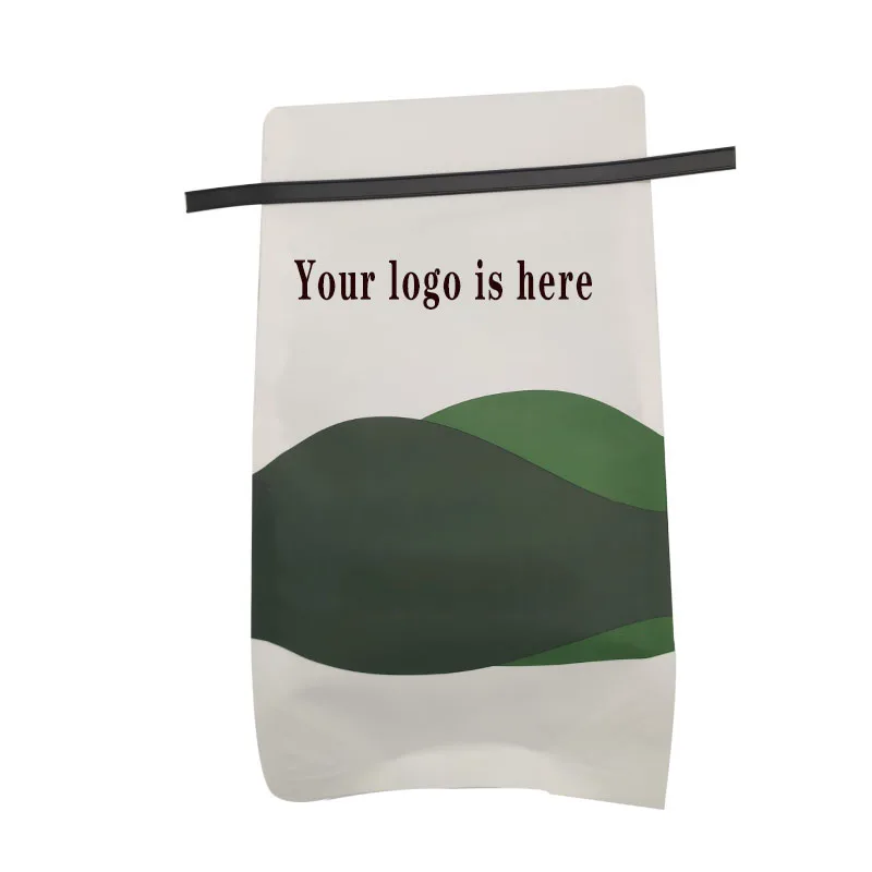 Customized Logo Food Grade Waterproof Dried Food Beef Jerky Chips Coffee Aluminium Foil Zip Lock Plastic Packaging Bags