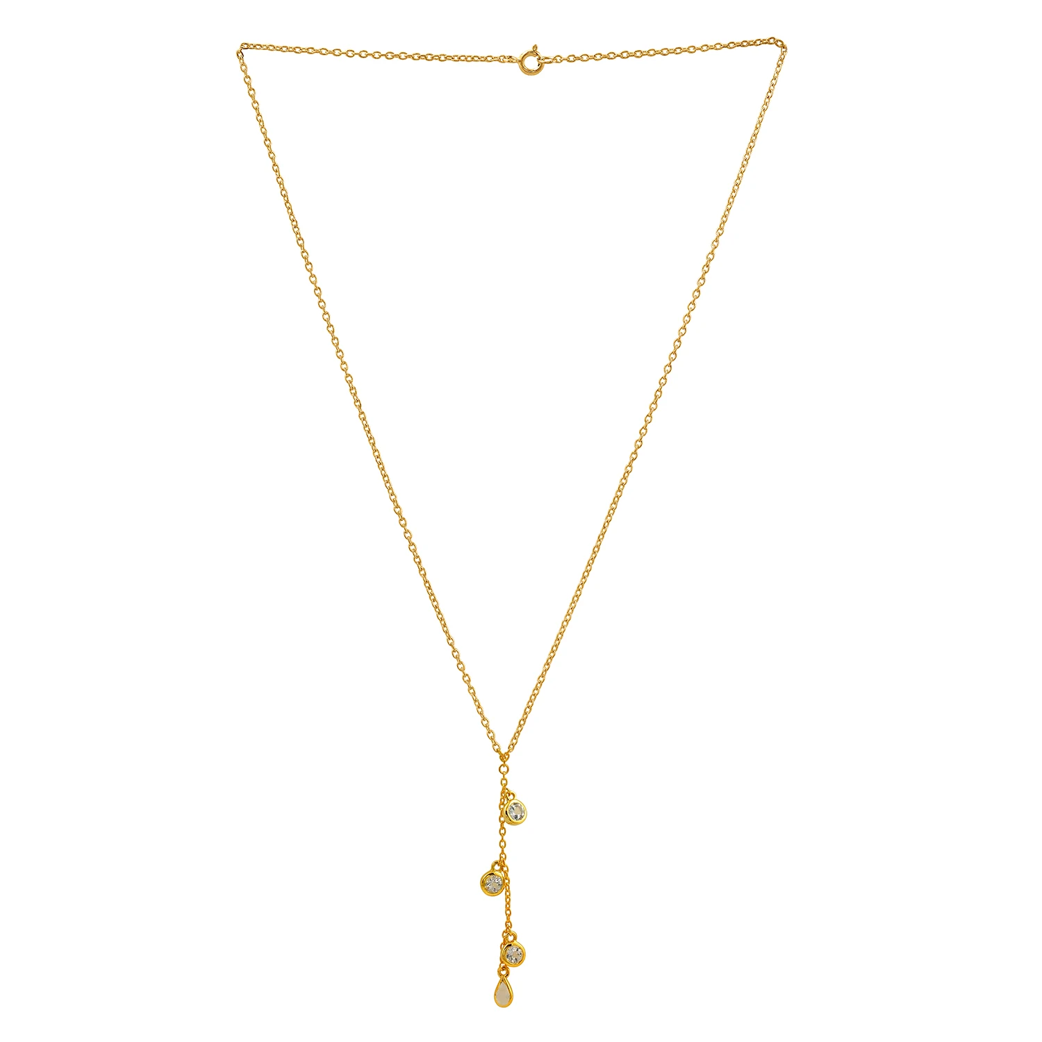 wholesale jewellery good quality beautiful 925 sterling silver gemstone gold plated women necklace indian silver jewellery