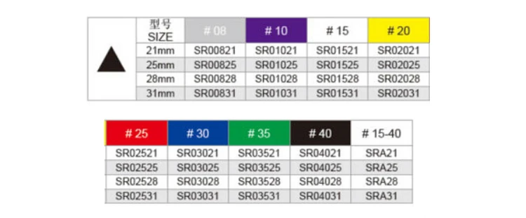 R-Files/R files 21mm 6pcs/box NITI File for Dental Root Canal File Instrument Stainless Steel Reamers